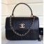 Chanel Python Trendy CC Small Flap Top Handle Bag A92236/A92723 Black 2018