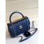 Chanel Python Trendy CC Small Flap Top Handle Bag A92236/A92723 Royal Blue 2018