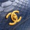 Chanel Python Trendy CC Small Flap Top Handle Bag A92236/A92723 Royal Blue 2018