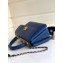 Chanel Python Trendy CC Small Flap Top Handle Bag A92236/A92723 Royal Blue 2018