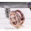 Bvlgari Rings 01 Pink Gold/White Gold/Silver 2018