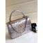 Chanel Python Trendy CC Small Flap Top Handle Bag A92236/A92723 Silver 2018
