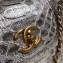 Chanel Python Trendy CC Small Flap Top Handle Bag A92236/A92723 Silver 2018