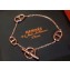 Hermes Farandole Bracelet Pink Gold