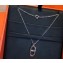 Hermes Farandole Pendant Necklace White Gold
