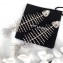 Saint Laurent Crystal Smoking Fish Bone Earrings In Silver-Tone Metal 542373