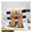 Aquazzura Crystal Straps Moondust Flats Yellow 2022