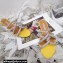 Aquazzura Crystal Straps Moondust Flats Yellow 2022