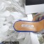 Aquazzura Crystal Straps Moondust Flats Blue 2022