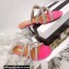 Aquazzura Crystal Straps Moondust Flats Pink 2022