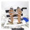 Aquazzura Heel 5.5cm Crystal Straps Moondust Sandals Silver 2022