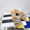 Aquazzura Heel 5.5cm Crystal Straps Moondust Sandals Yellow 2022