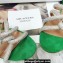 Aquazzura Heel 5.5cm Crystal Straps Moondust Sandals Green 2022