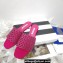 Aquazzura Crystal Candy Flat Slides Sandals Fuchsia 2022