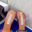 Aquazzura Heel 10cm PVC Gatsby Sling Slingback Pumps Fuchsia 2022