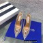 Aquazzura Heel 10cm PVC Seduction Crystal Pumps Silver 2022