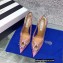 Aquazzura Heel 10cm PVC Seduction Crystal Pumps Pink 2022