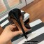 Aquazzura Heel 8.5cm/10cm PVC Instinct Crystal Mules Black 2022