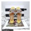 Aquazzura Crystal Straps Gatsby Flats Yellow 2022