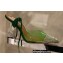 Aquazzura Heel 8.5cm PVC Nights Pumps Green 2022