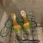 Aquazzura Heel 8.5cm PVC Nights Pumps Green 2022