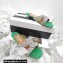Aquazzura Crystal Straps Gatsby Flats Green 2022