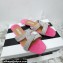 Aquazzura Crystal Straps Gatsby Flats Pink 2022