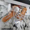 Aquazzura Crystal Straps Moondust Flats Silver 2022