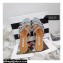 Aquazzura Crystal Straps Moondust Flats Blue Gray 2022