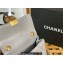 Chanel Mini Flap Bag in Lambskin AS3473 Light Gray 2022