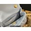 Chanel Mini Flap Bag in Lambskin AS3473 Light Gray 2022