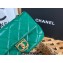 Chanel Mini Flap Bag in Lambskin AS3473 Green 2022