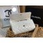 Chanel Flap Phone Holder Bag with Chain AP2875 White 2022