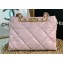 Chanel Small Shopping Bag in Lambskin AS3502 Pink 2022