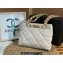 Chanel Small Shopping Bag in Lambskin AS3502 Creamy 2022