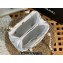 Chanel Small Shopping Bag in Lambskin AS3502 White 2022