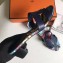 Hermes Heel 5cm Print Oasis Slipper Sandals Dark Blue