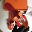 Hermes Heel 5cm Print Oasis Slipper Sandals Orange