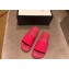 Gucci Logo Rubber Slide Sandals Fuchsia 2019