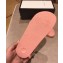 Gucci Logo Rubber Slide Sandals Pink 2019